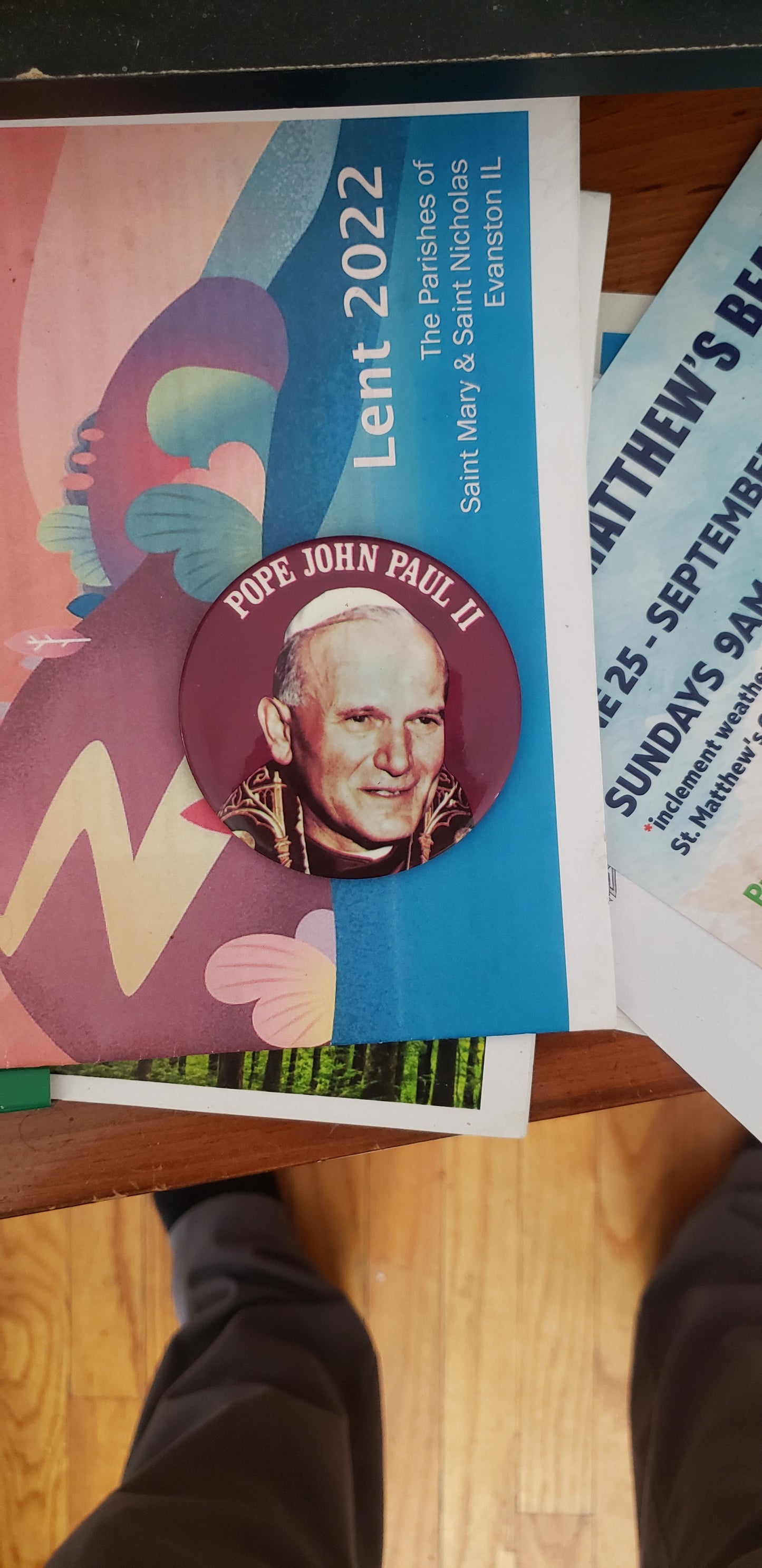 Pope St. John Paul II Tote Bag