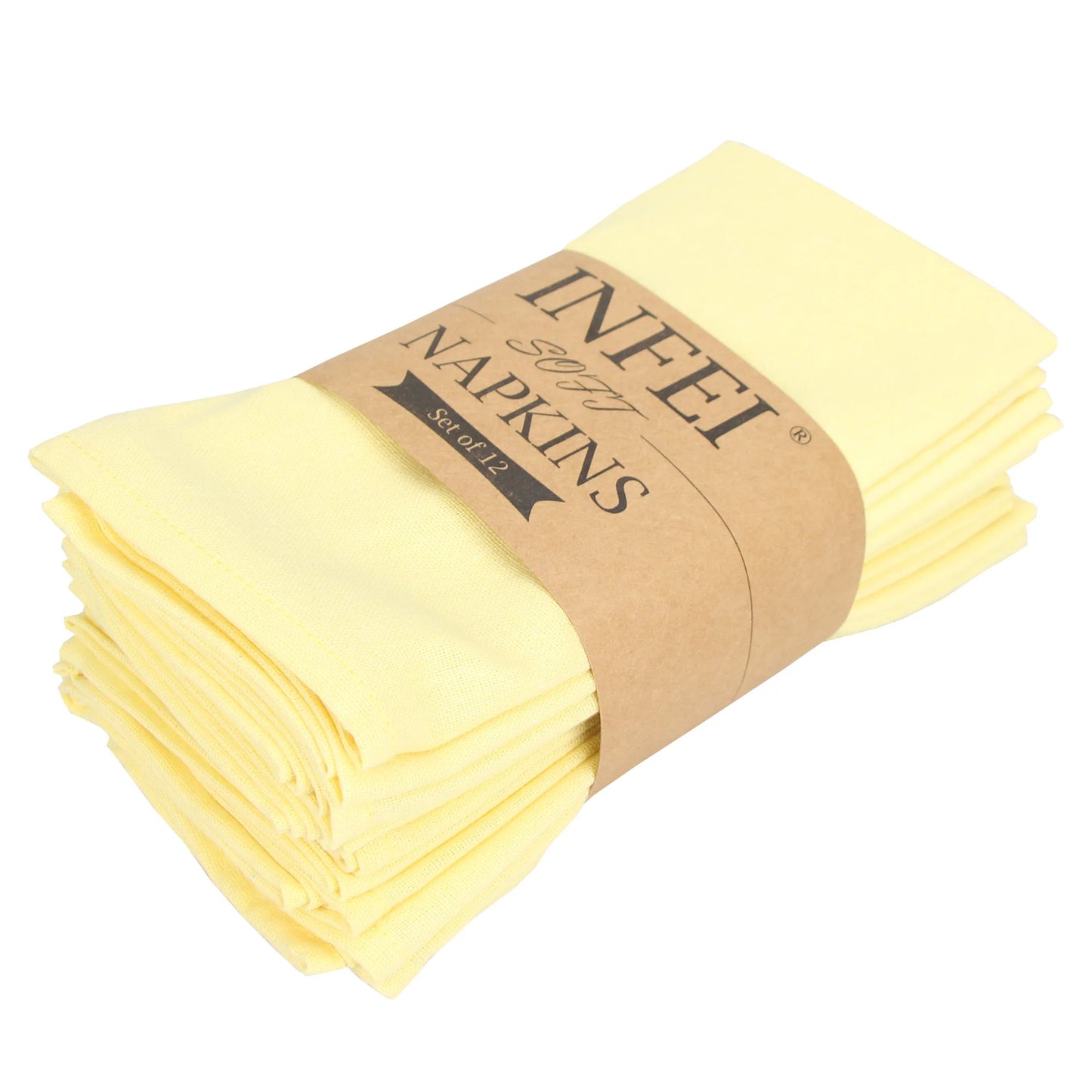 Cloth Napkins 15in x 15in - 12pk