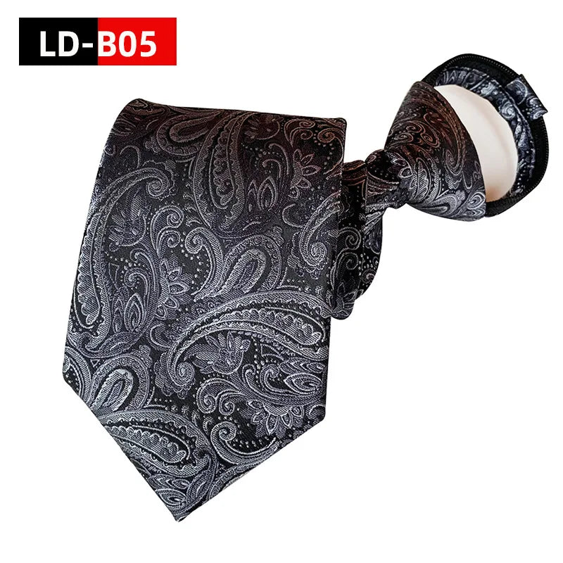 Pre-tied Loop Necktie