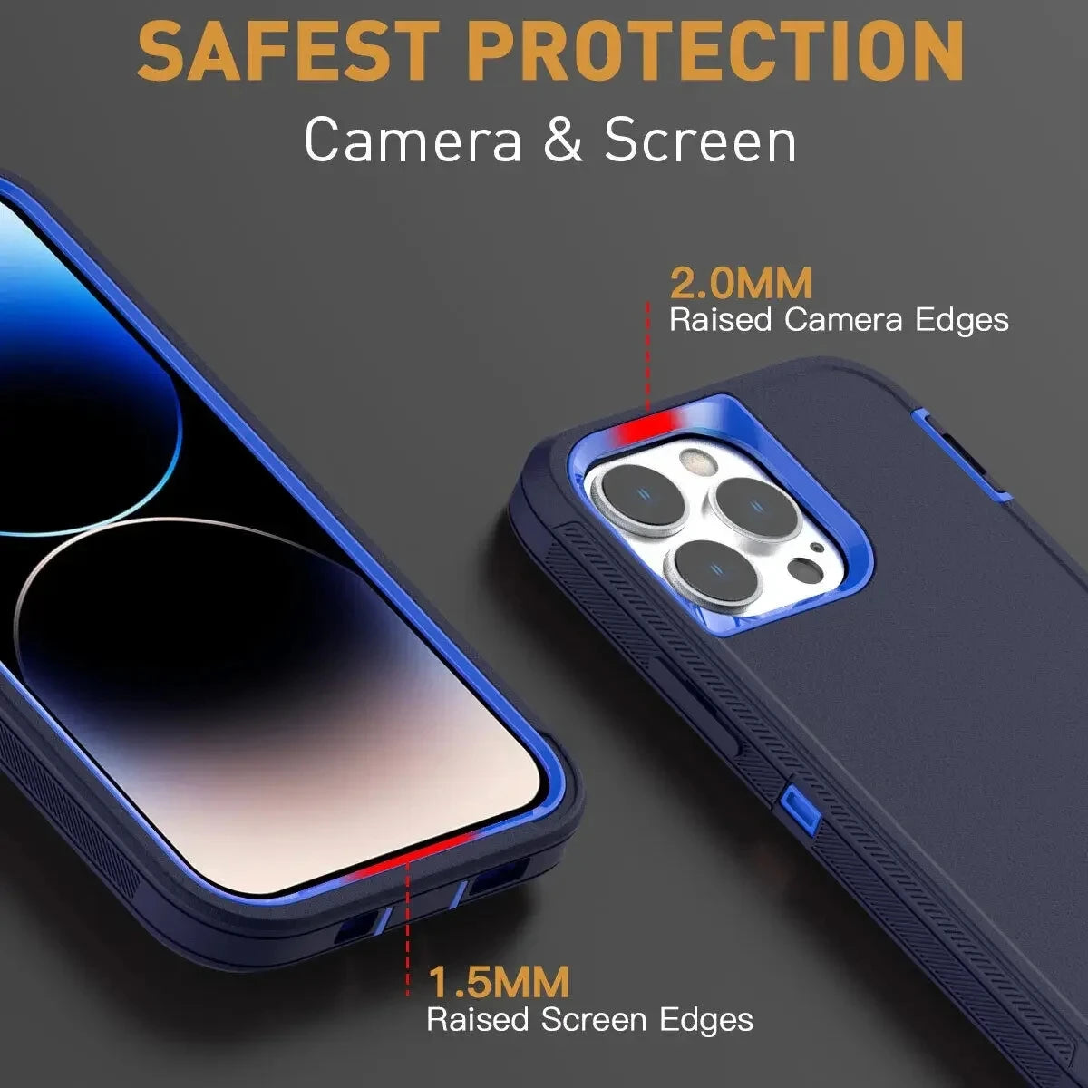Heavy Duty Shockproof Case For iPhone