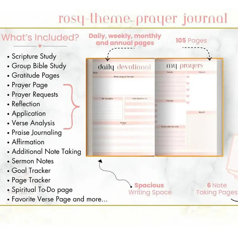 Women Daily Prayer Journal