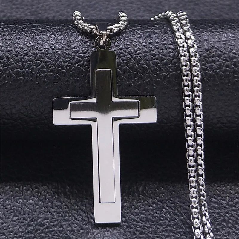 Stainless Steel Cross Pendant