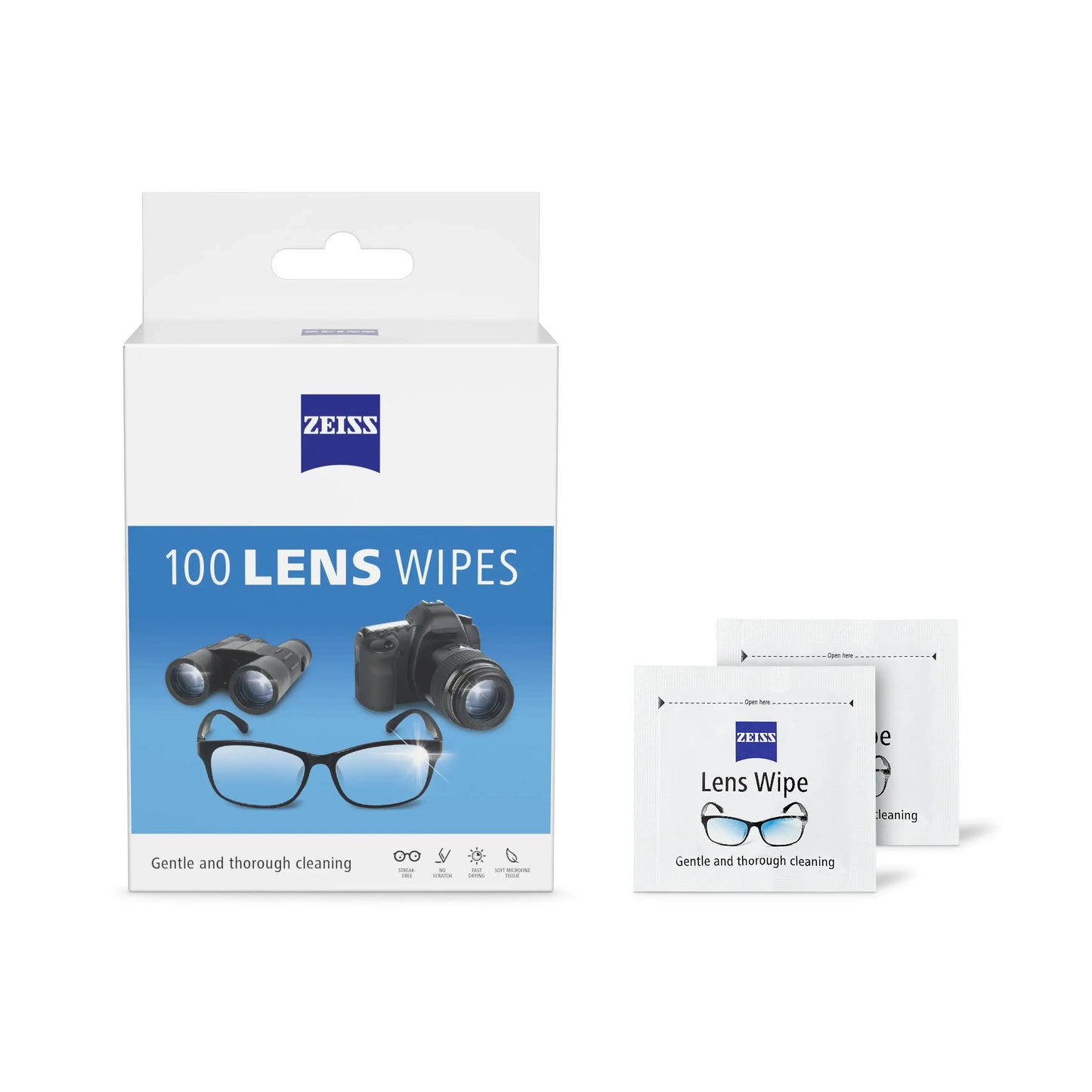 Lens Cleaner Wipes, 100pk