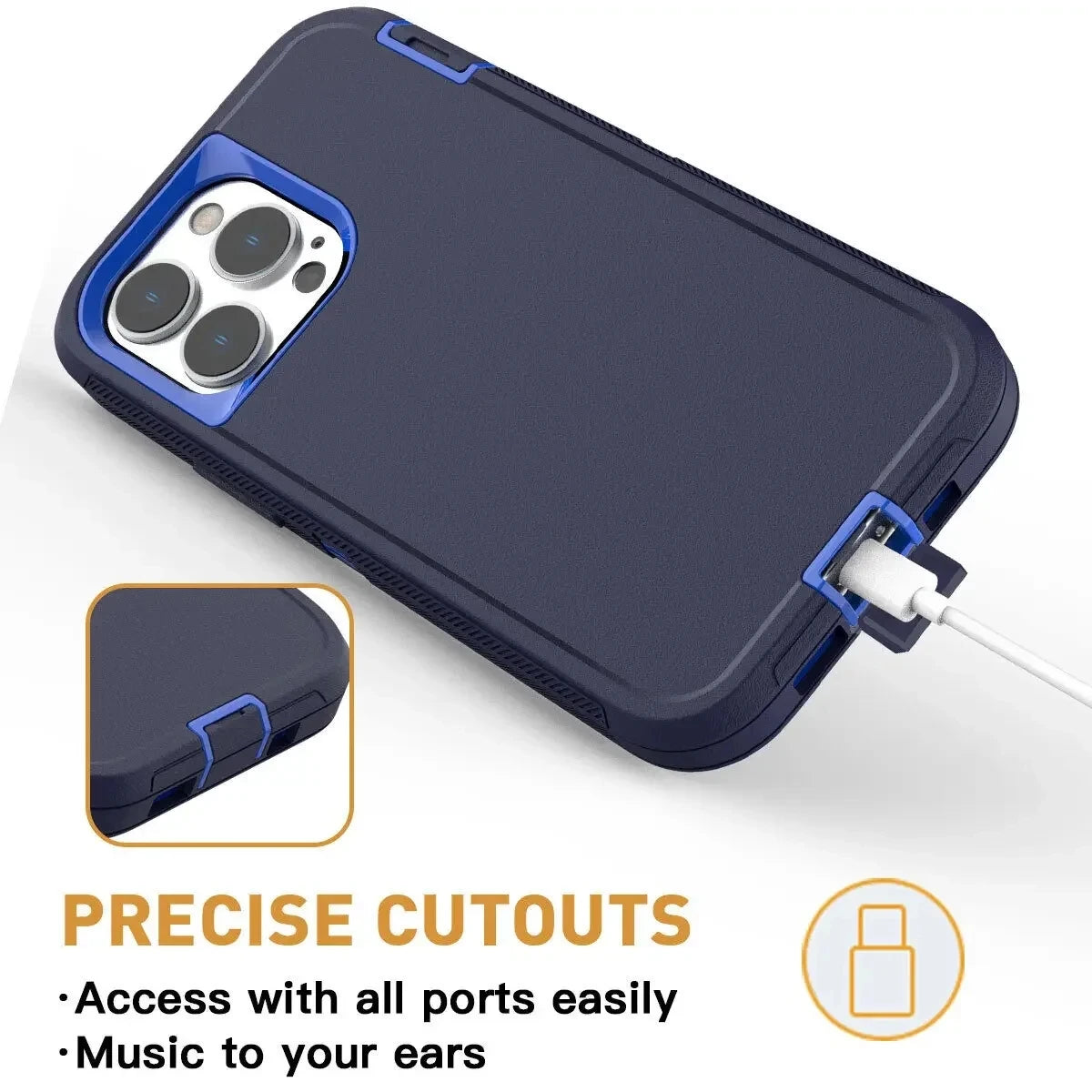 Heavy Duty Shockproof Case For iPhone