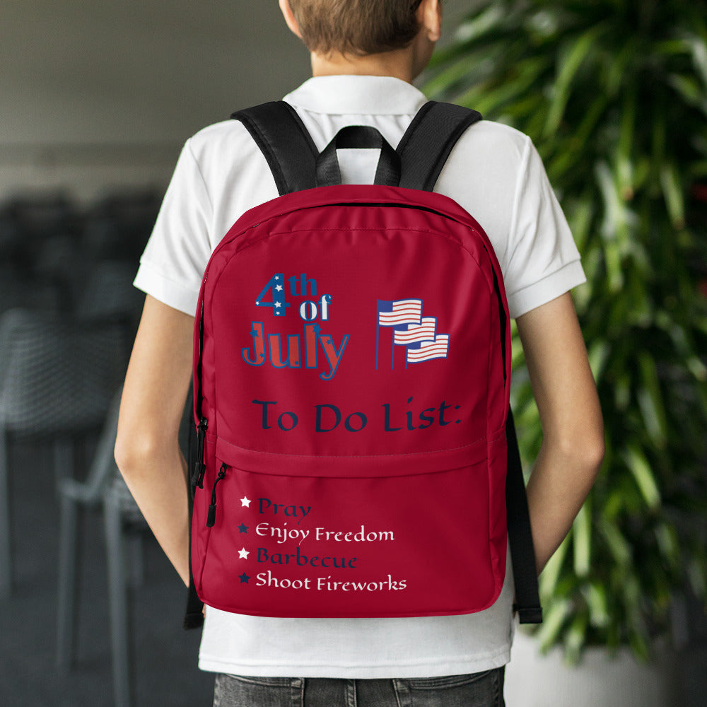 Patriotic Backpack