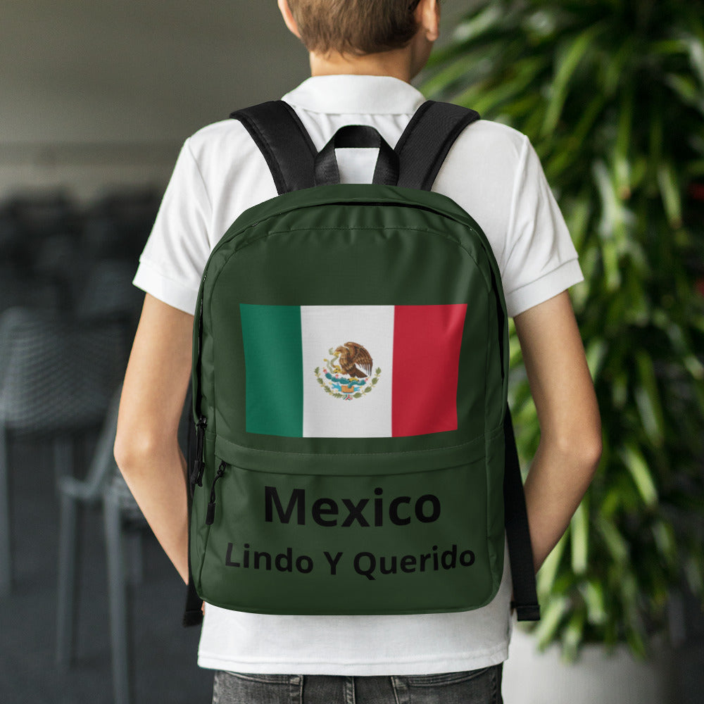 Mexican Flag Backpack