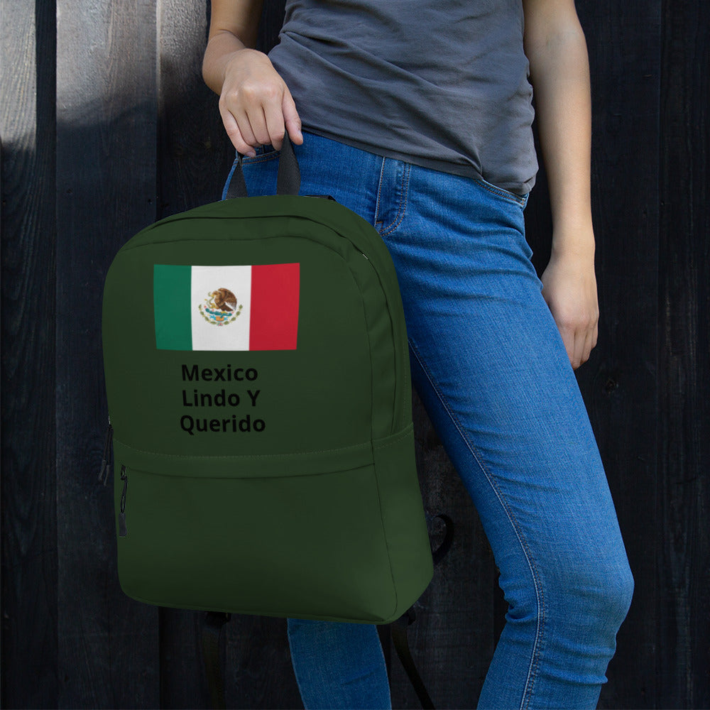 Mexican Flag Backpack
