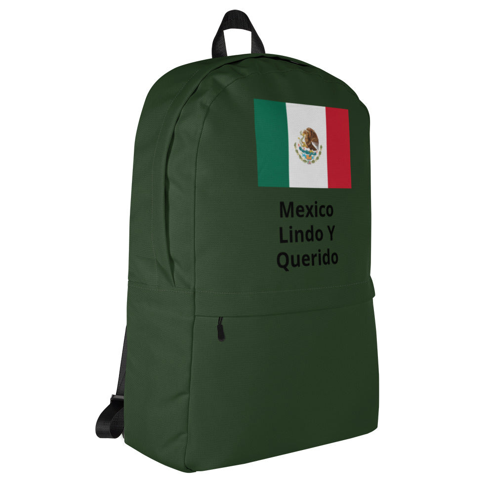 Mexican Flag Backpack