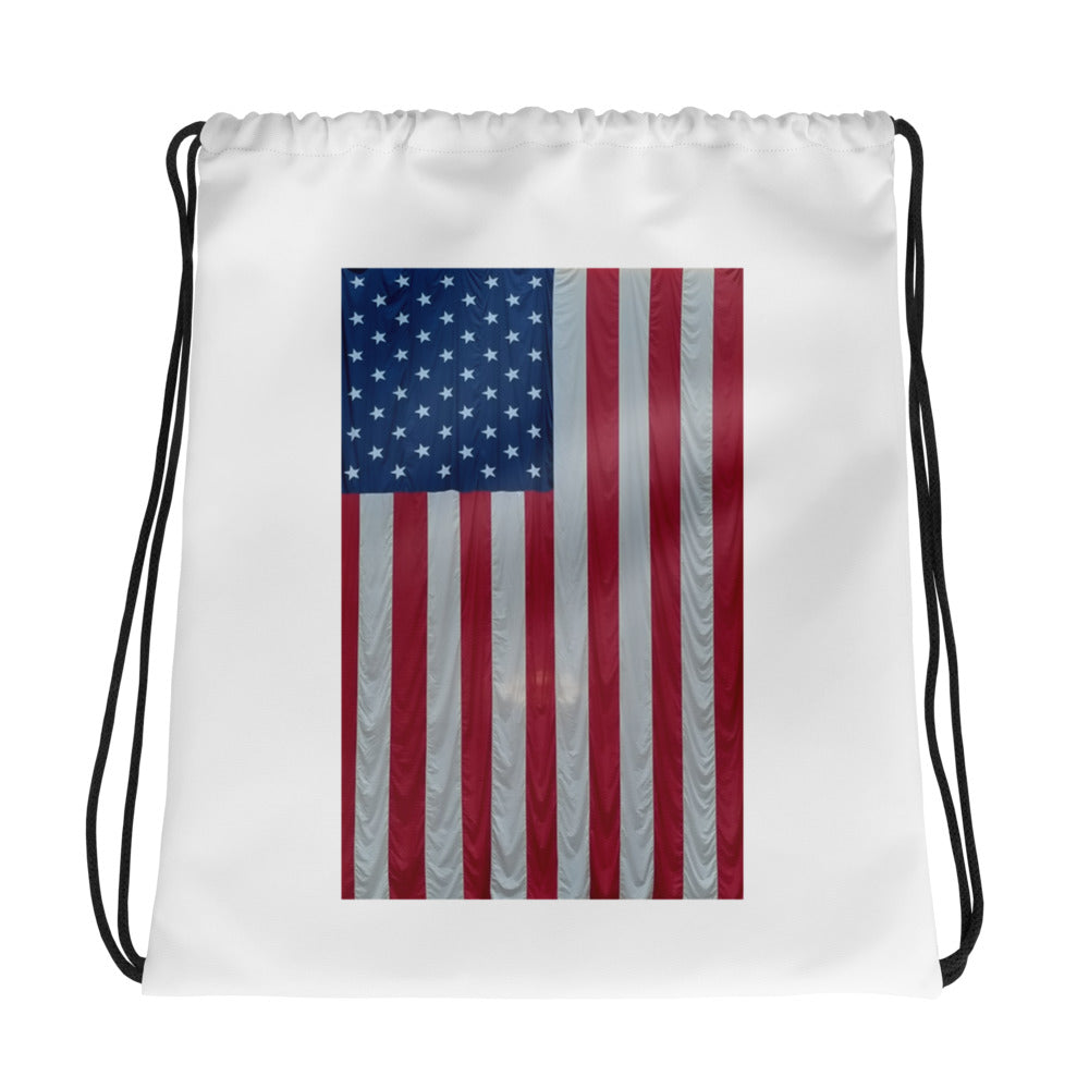 Patriotic Drawstring Bag
