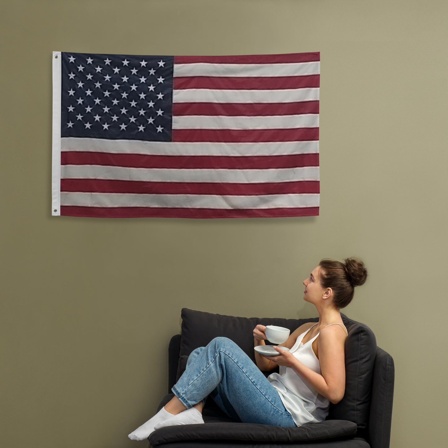 Patriotic American Flag