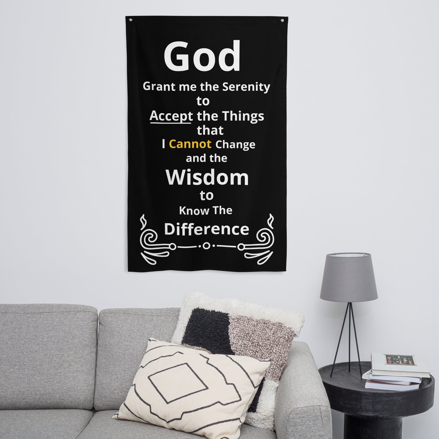 Serenity Prayer Flag