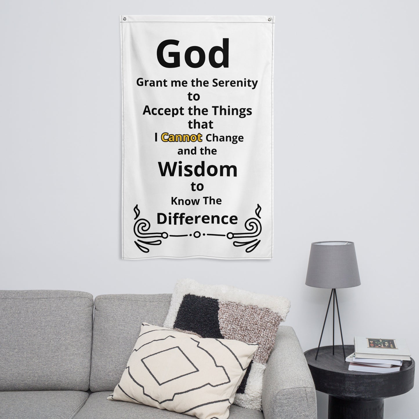 Serenity Prayer Flag