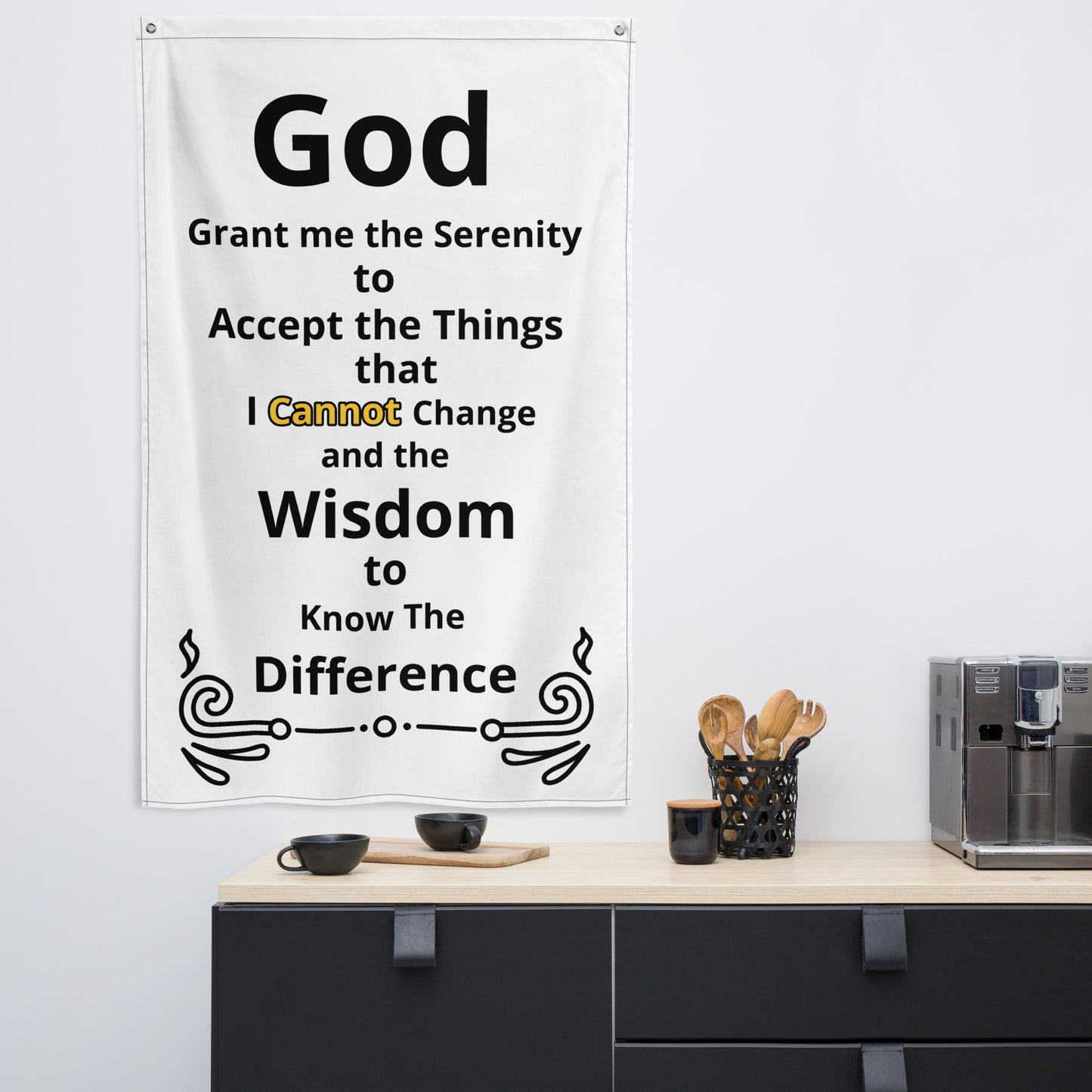 Serenity Prayer Flag