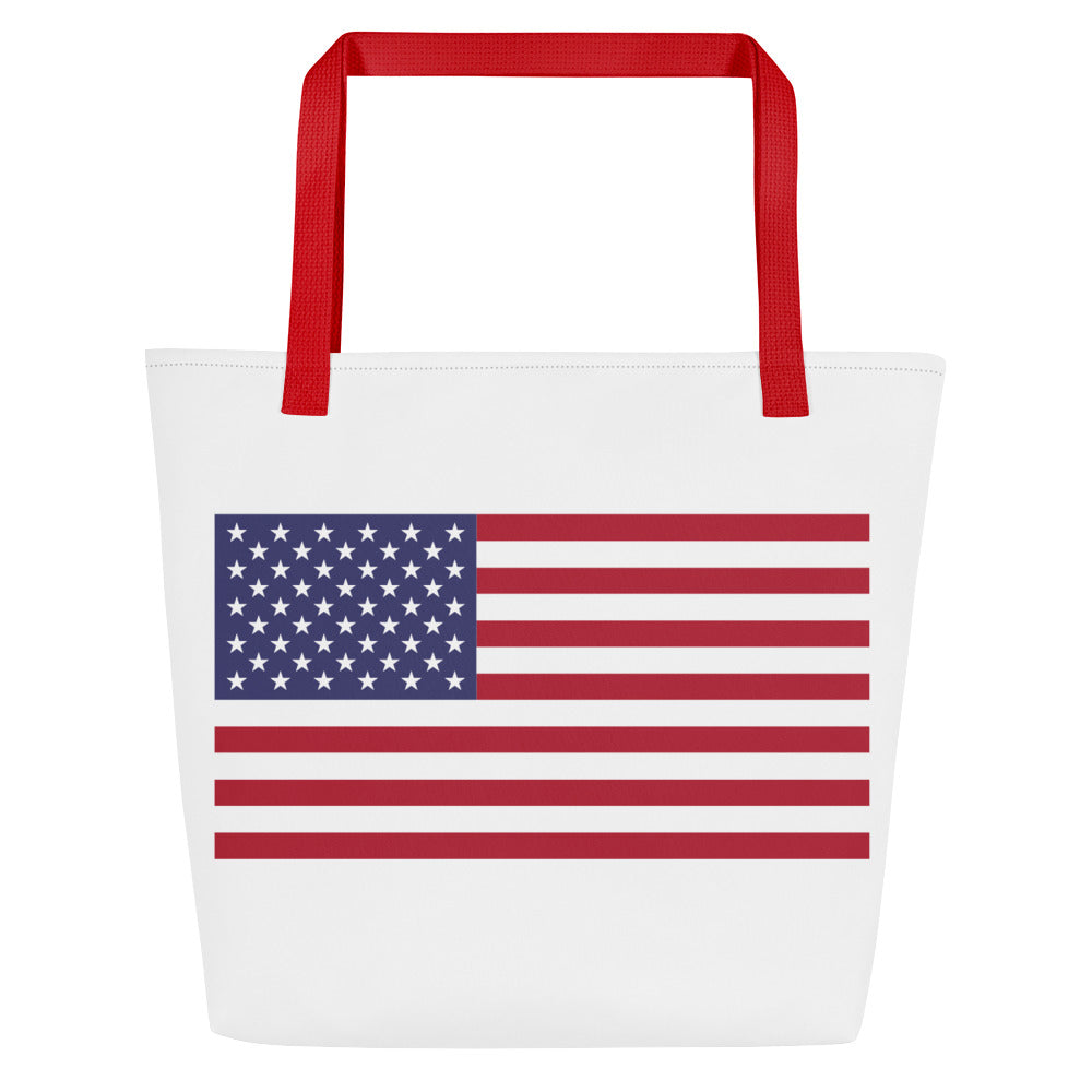 Large Patriotic Tote Bag