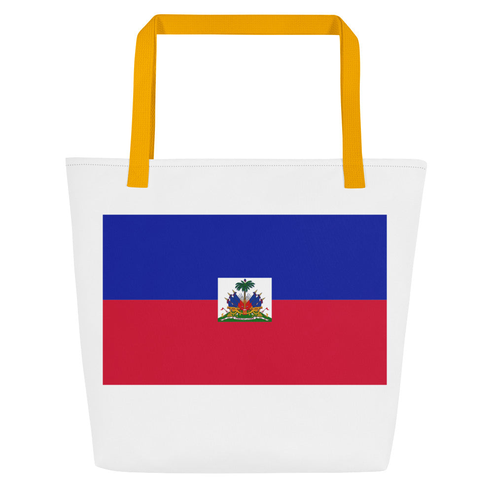 Haitian Flag Tote Bag