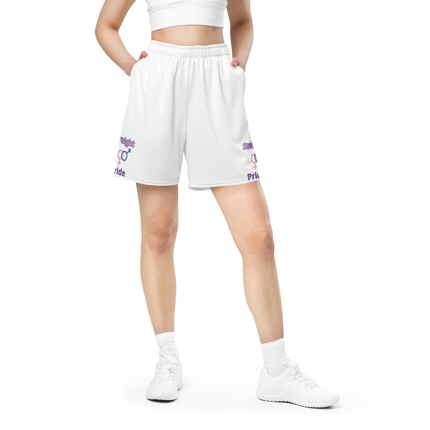 Straight Pride Mesh Shorts