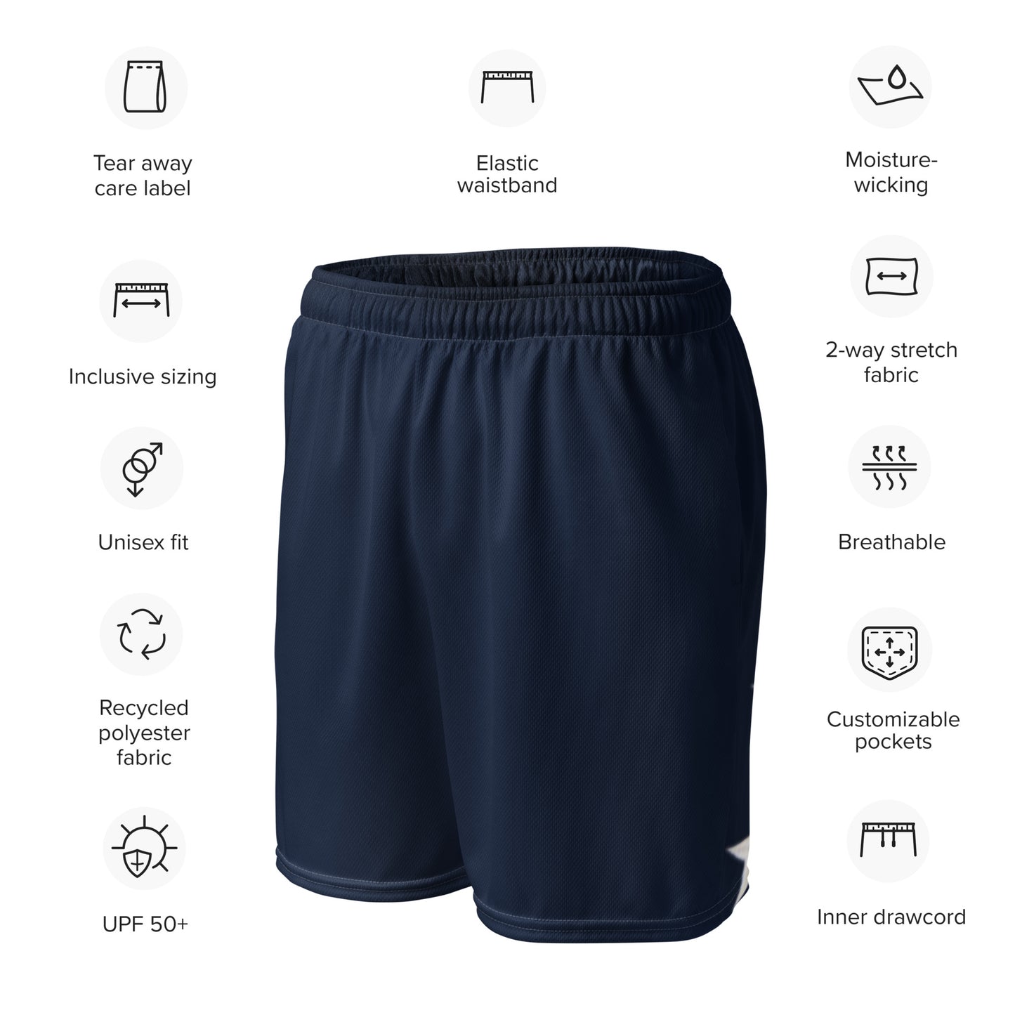 Patriotic Mesh Shorts
