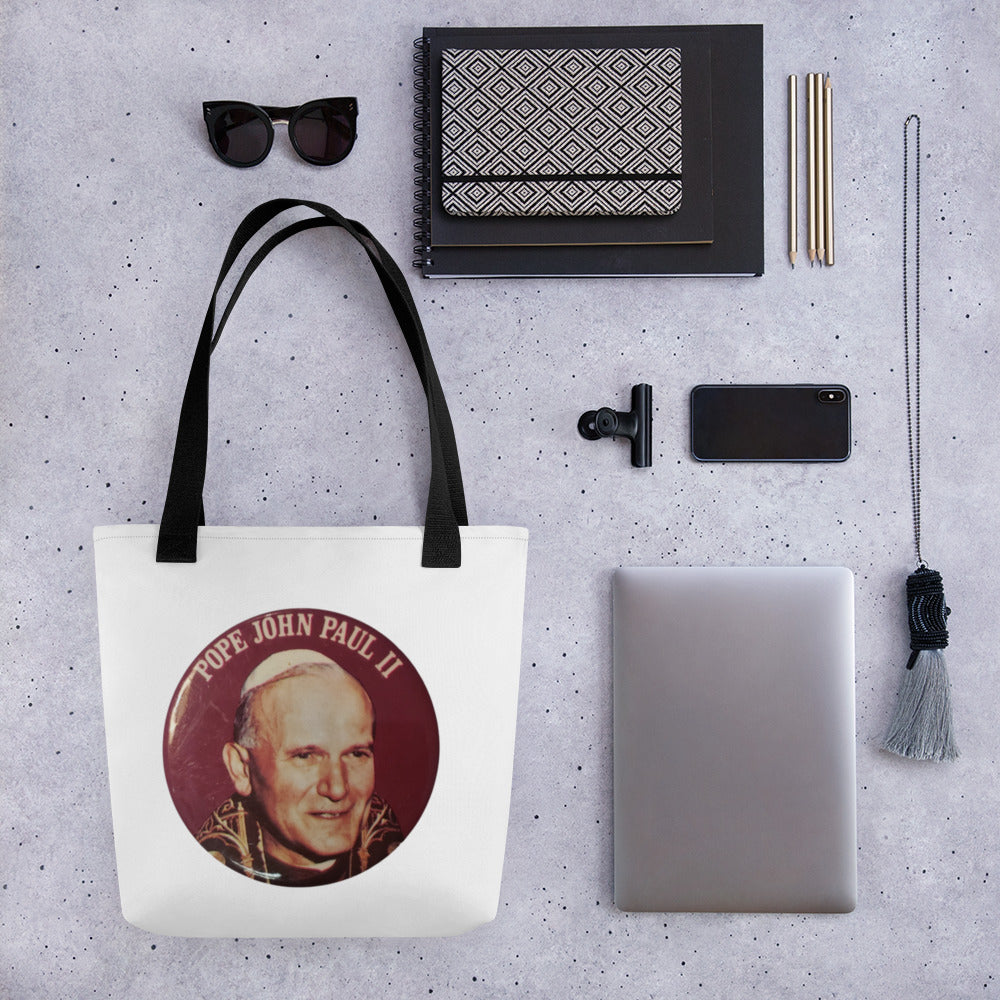 Pope St. John Paul II Tote Bag