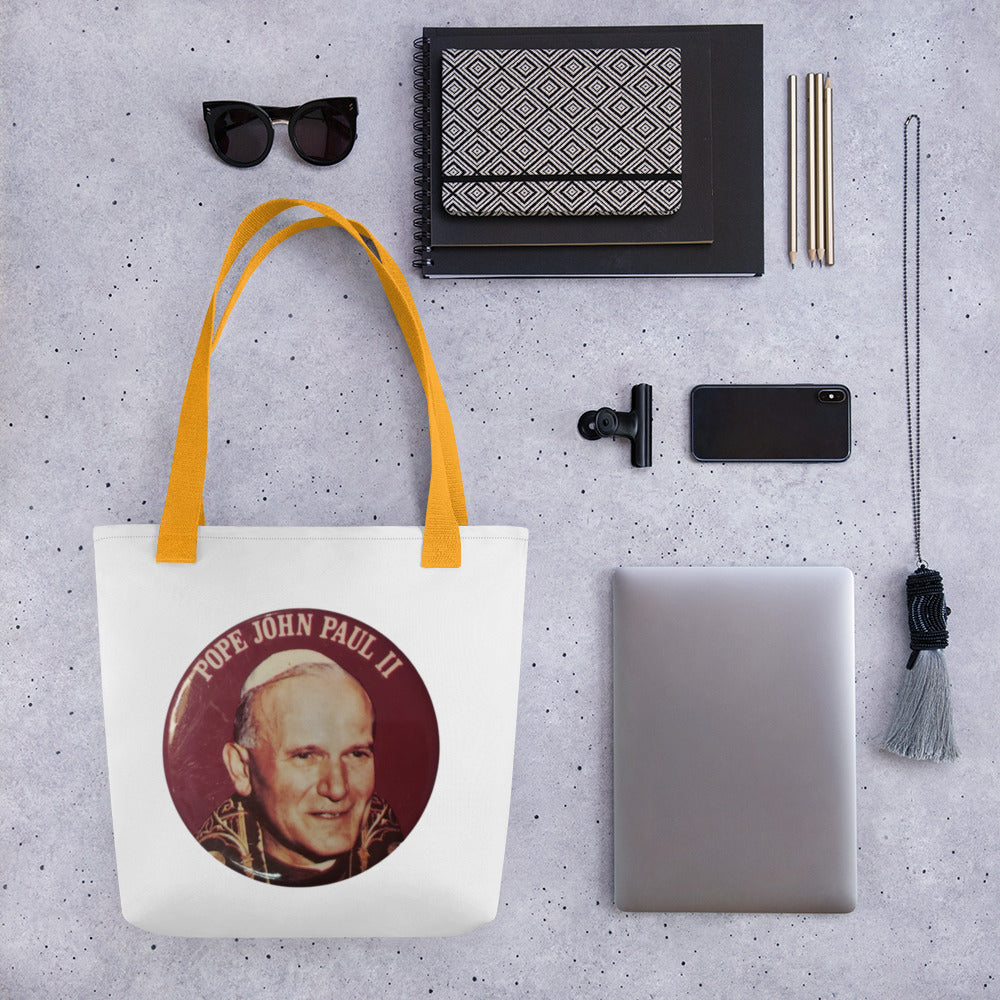 Pope St. John Paul II Tote Bag