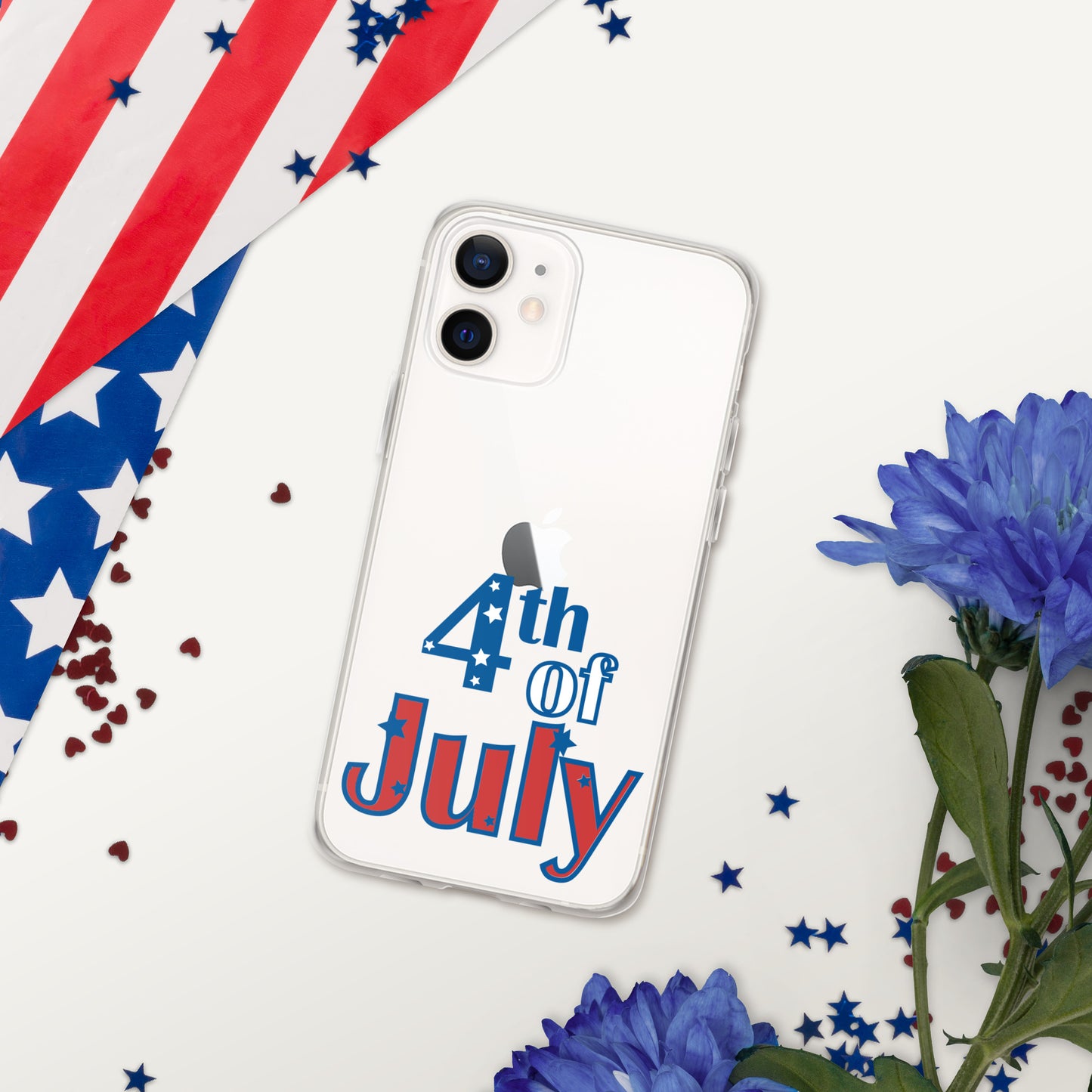 Patriotic Clear iPhone® Case