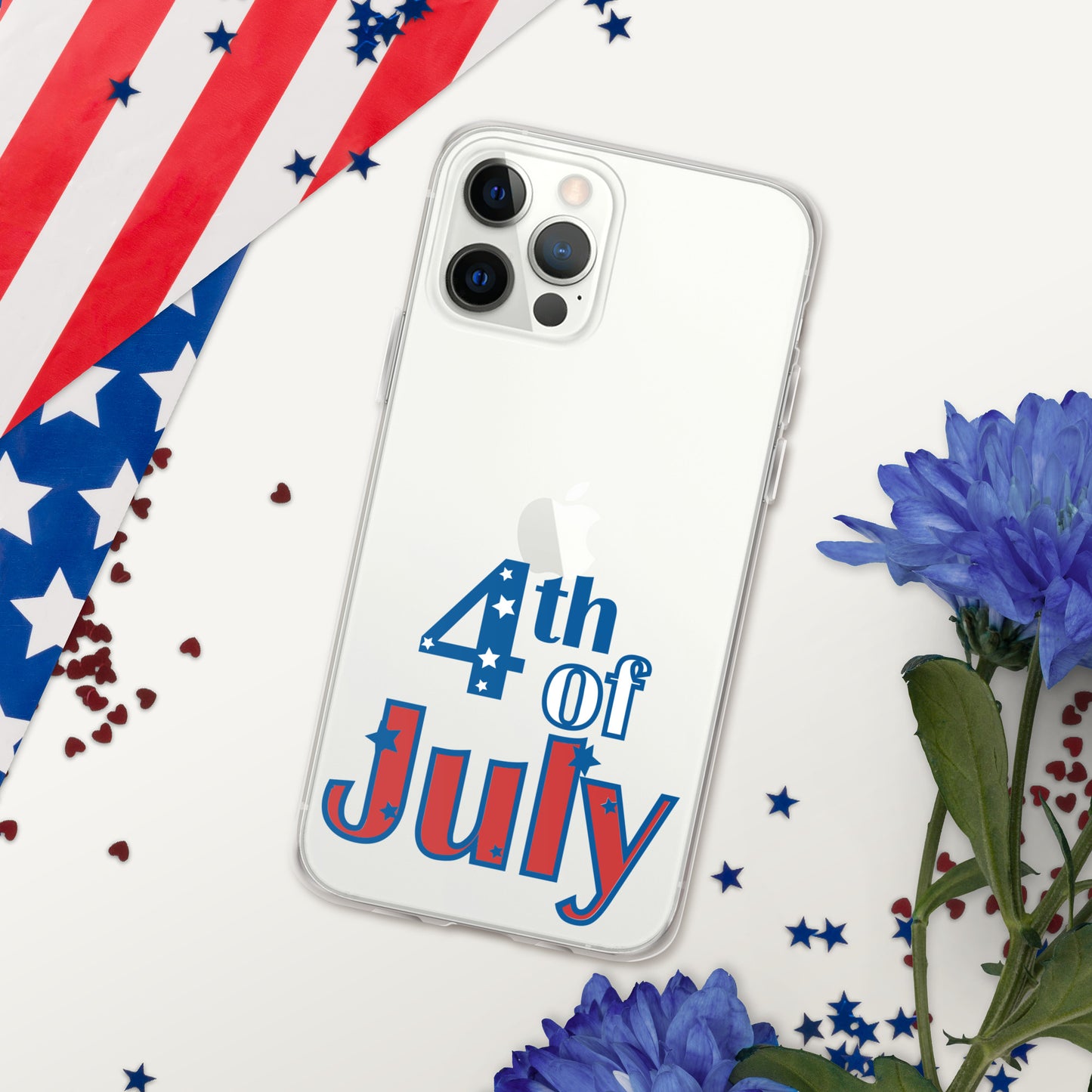 Patriotic Clear iPhone® Case