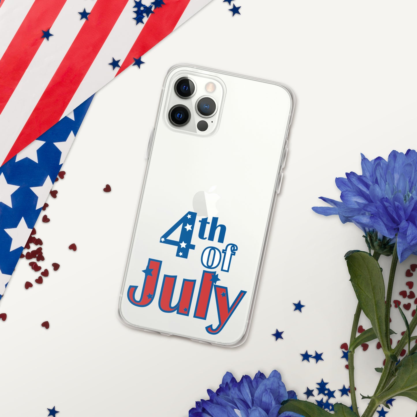 Patriotic Clear iPhone® Case