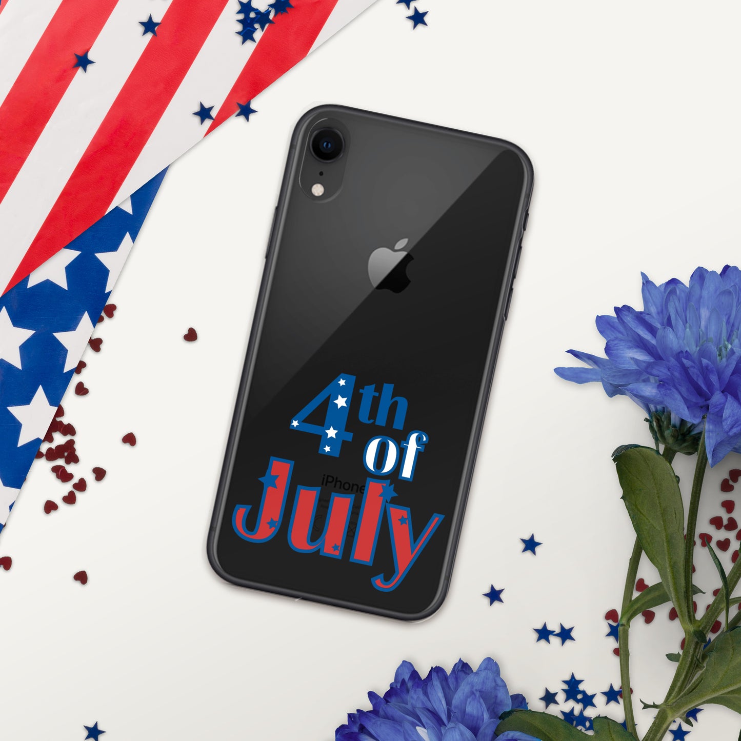 Patriotic Clear iPhone® Case