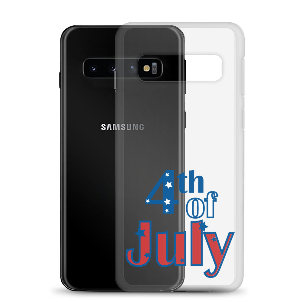 Patriotic Clear Samsung® Case