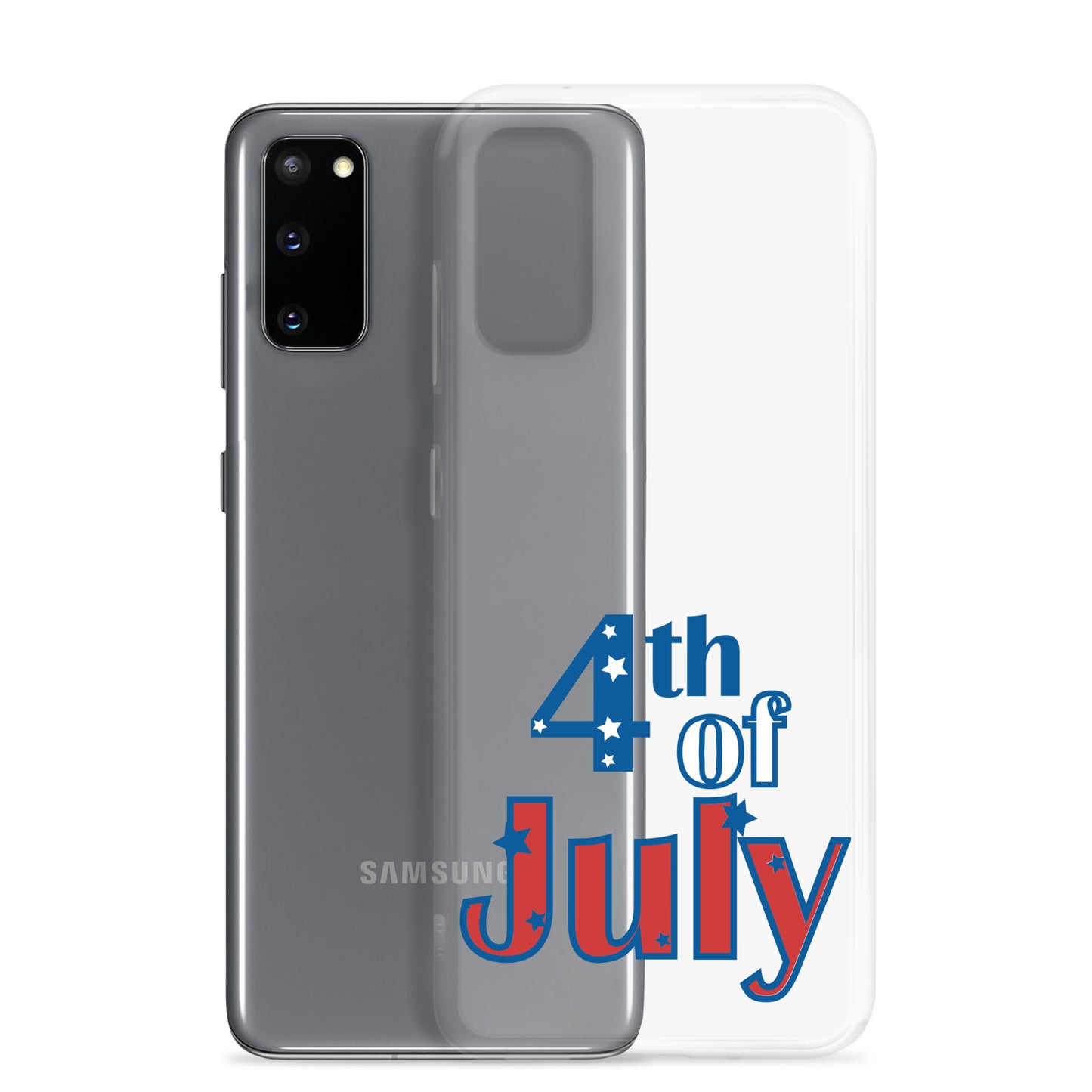 Patriotic Clear Samsung® Case