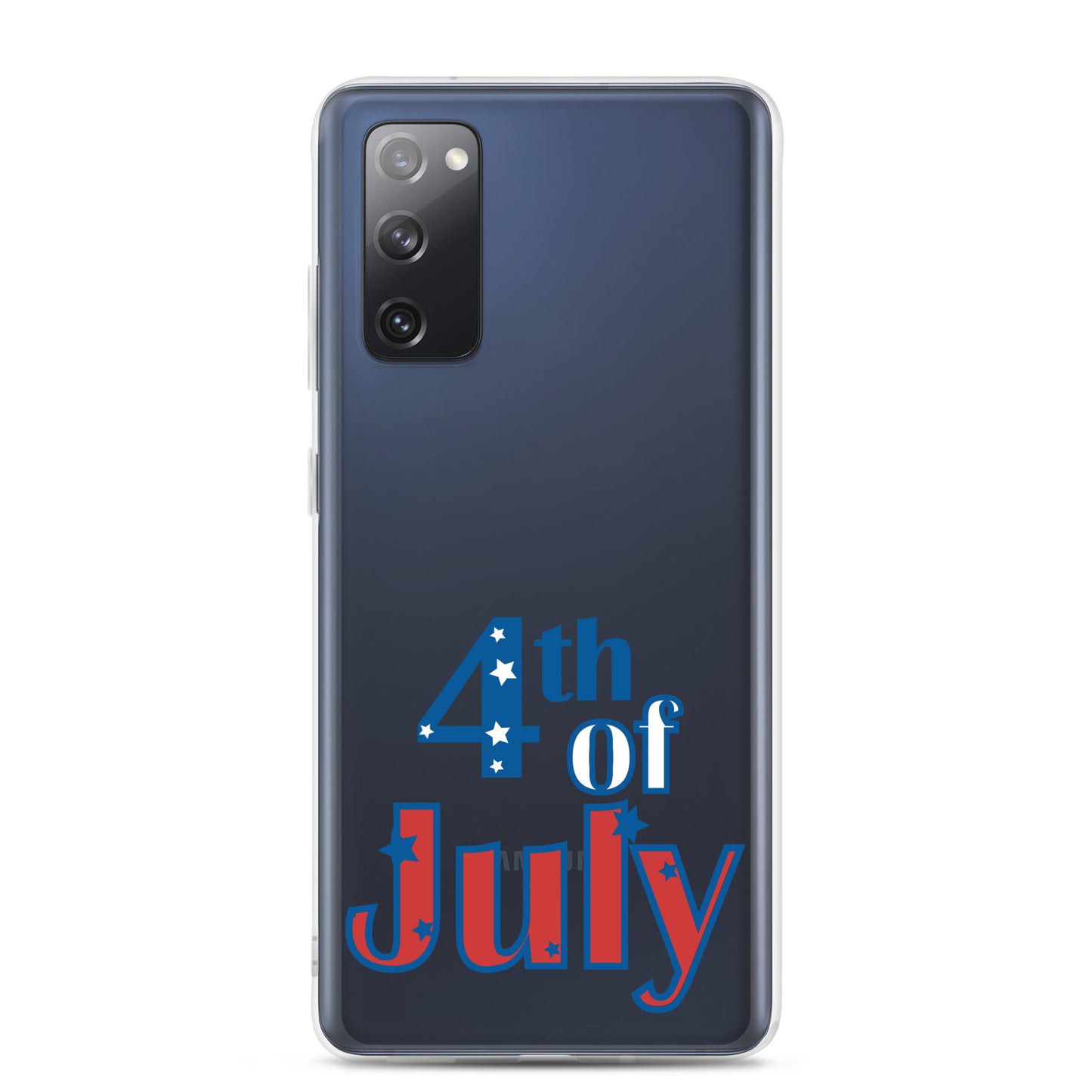 Patriotic Clear Samsung® Case