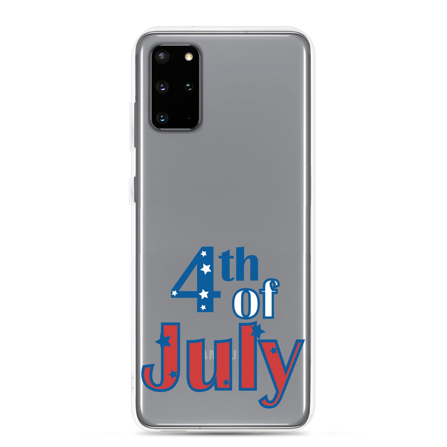 Patriotic Clear Samsung® Case