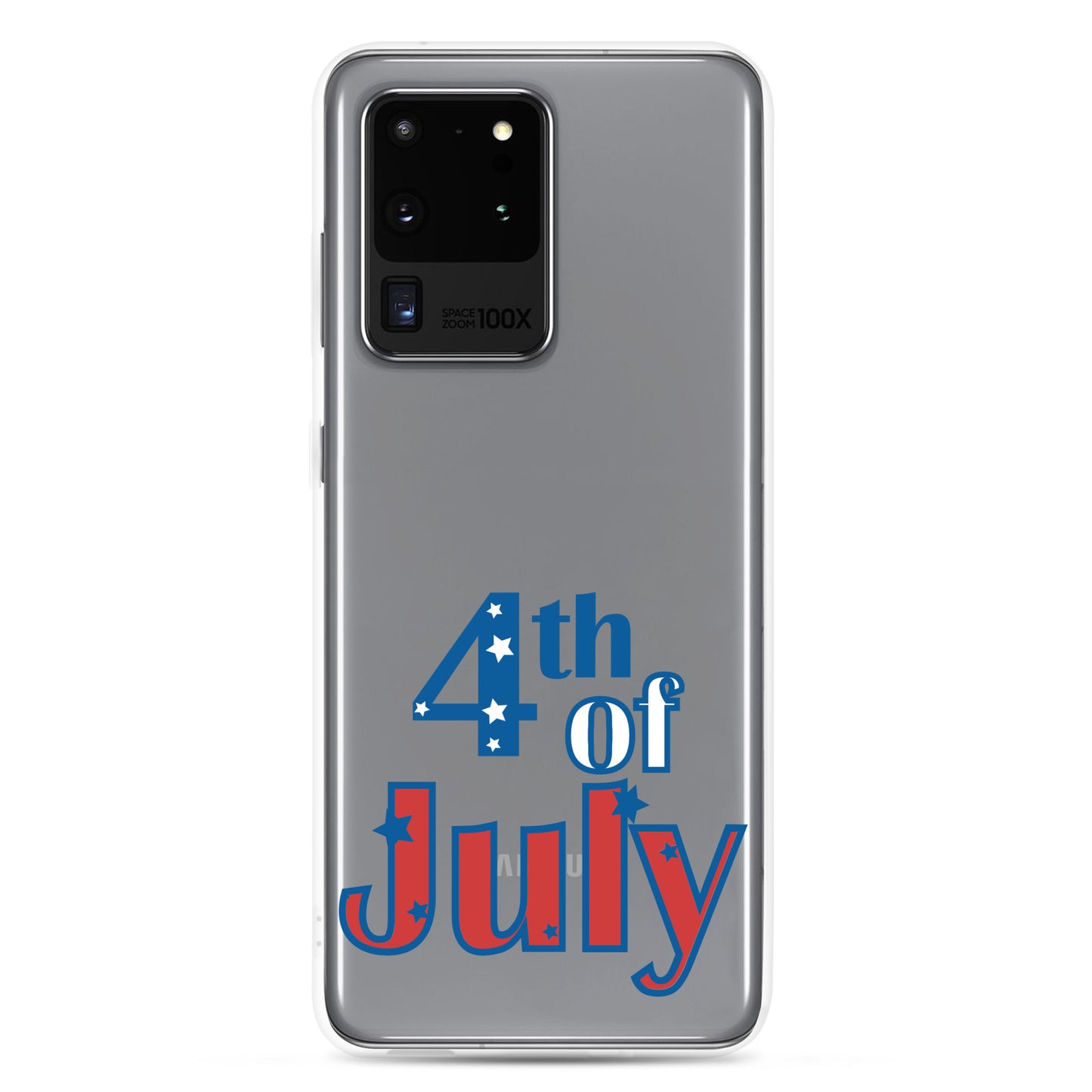 Patriotic Clear Samsung® Case