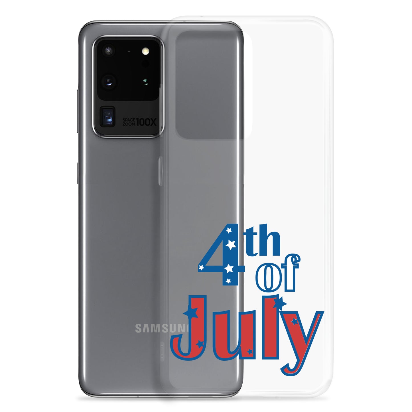 Patriotic Clear Samsung® Case