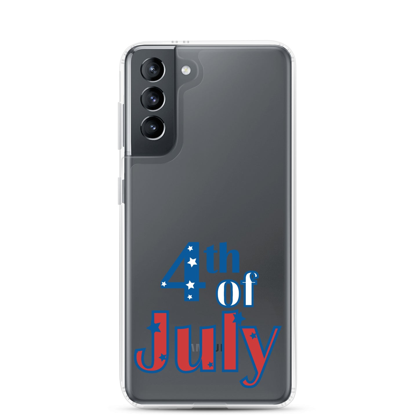 Patriotic Clear Samsung® Case