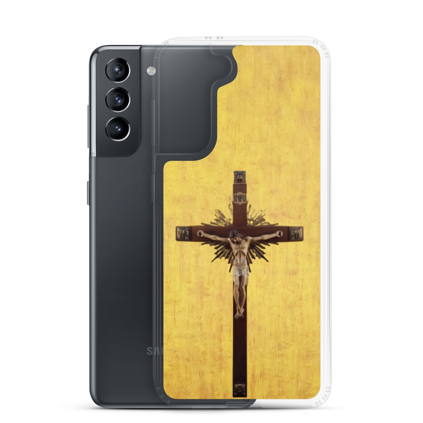 Crucifix Clear Samsung®Case