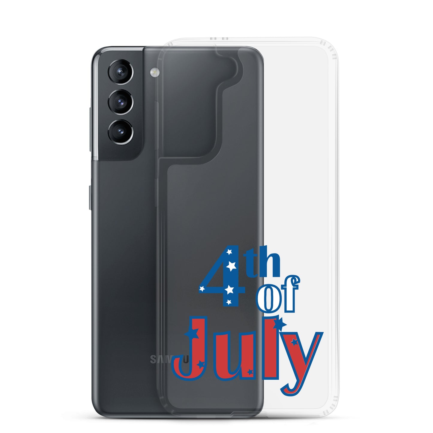 Patriotic Clear Samsung® Case