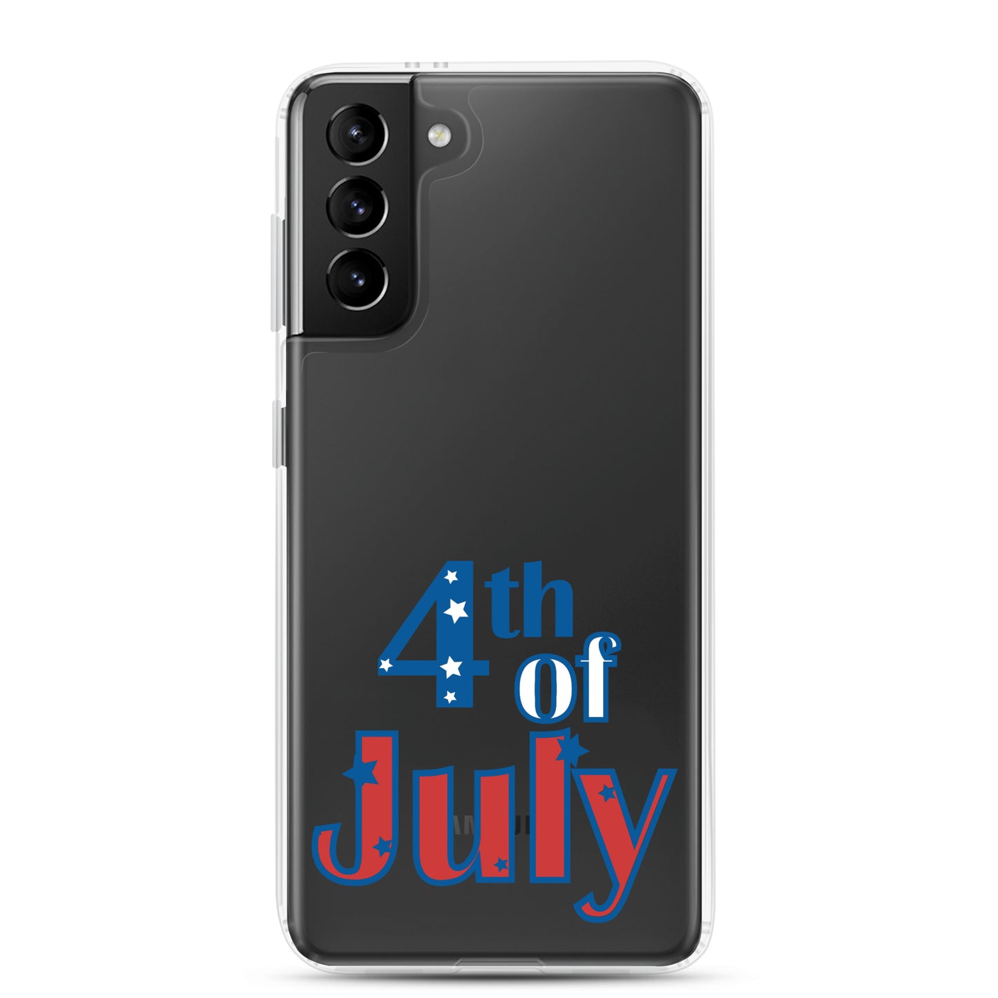 Patriotic Clear Samsung® Case