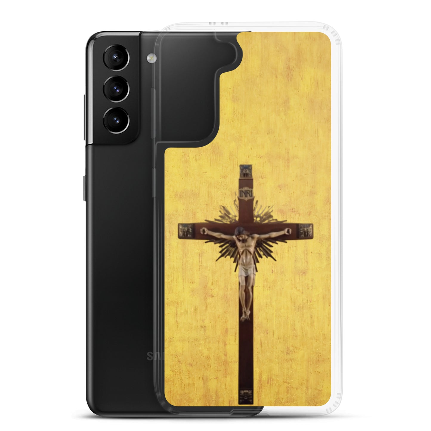Crucifix Clear Samsung®Case