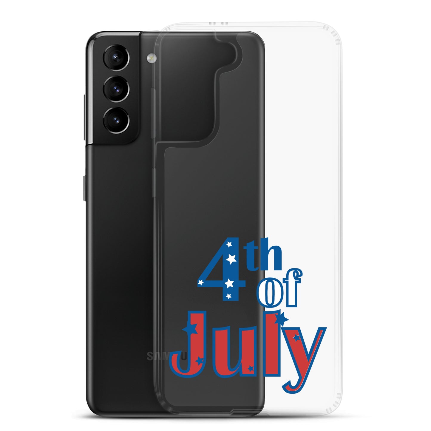 Patriotic Clear Samsung® Case