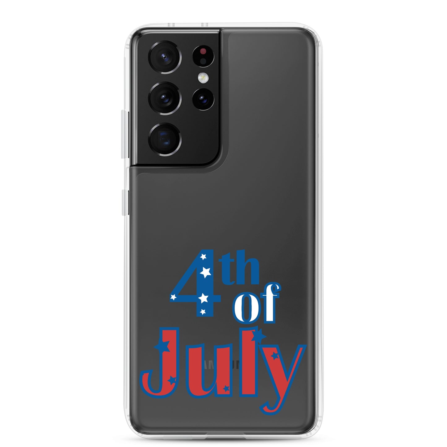 Patriotic Clear Samsung® Case