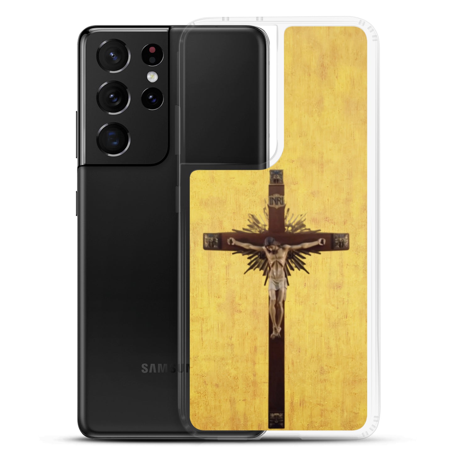 Crucifix Clear Samsung®Case