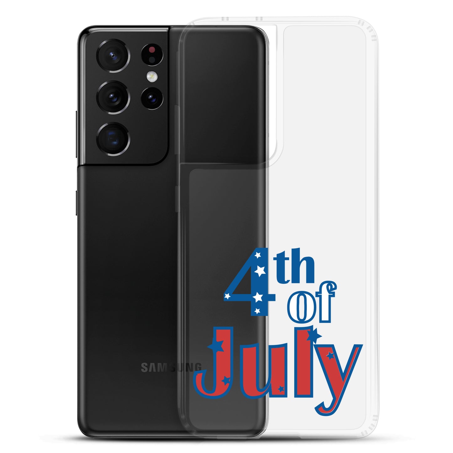 Patriotic Clear Samsung® Case