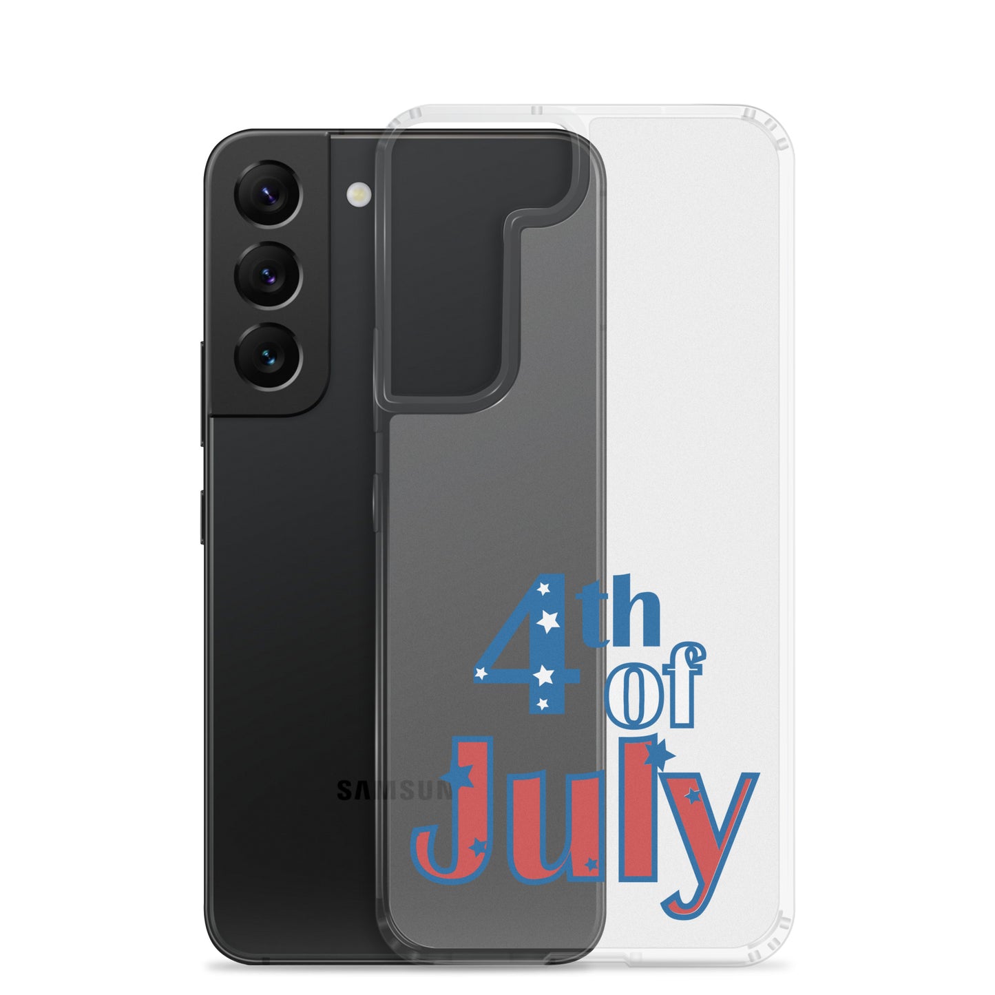 Patriotic Clear Samsung® Case