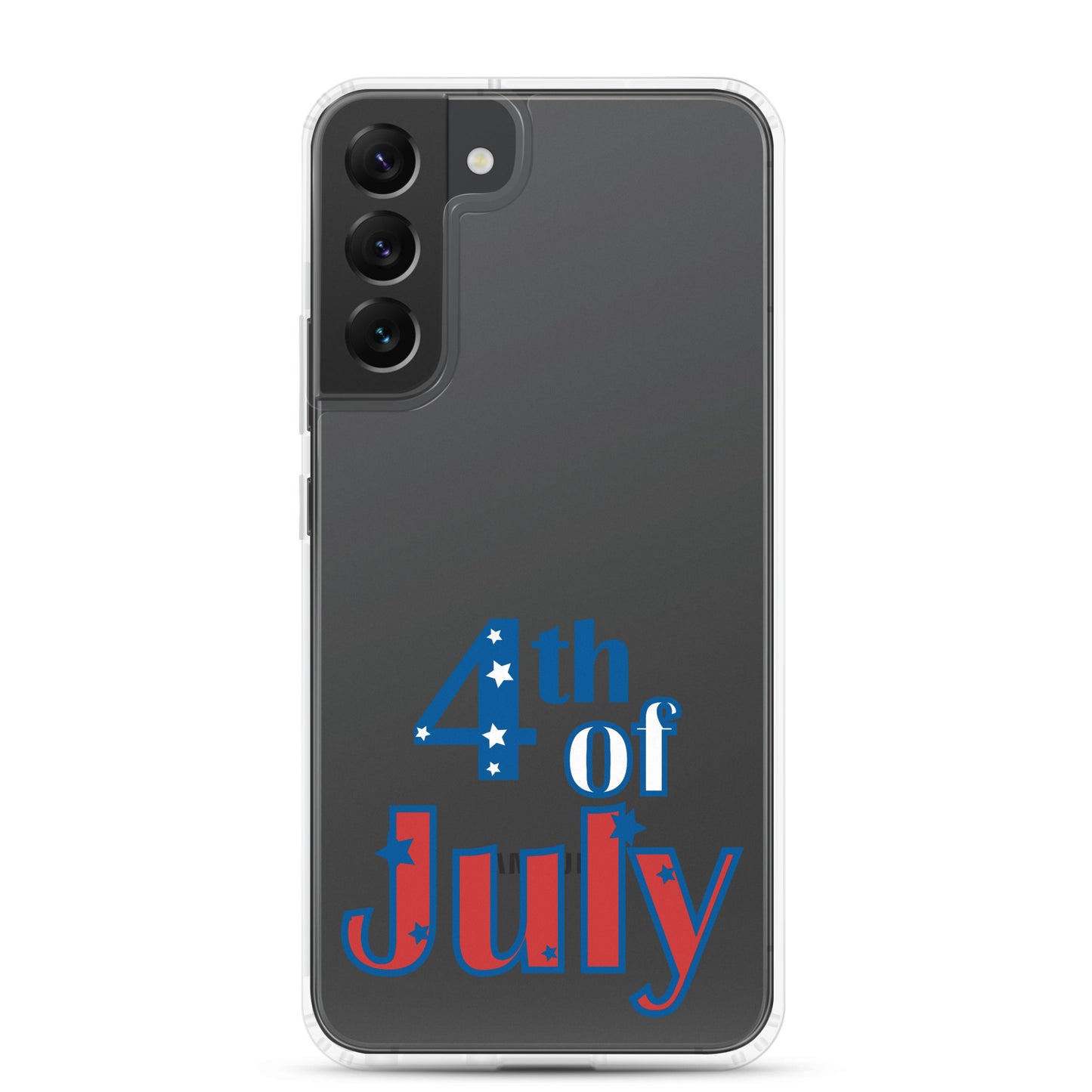 Patriotic Clear Samsung® Case
