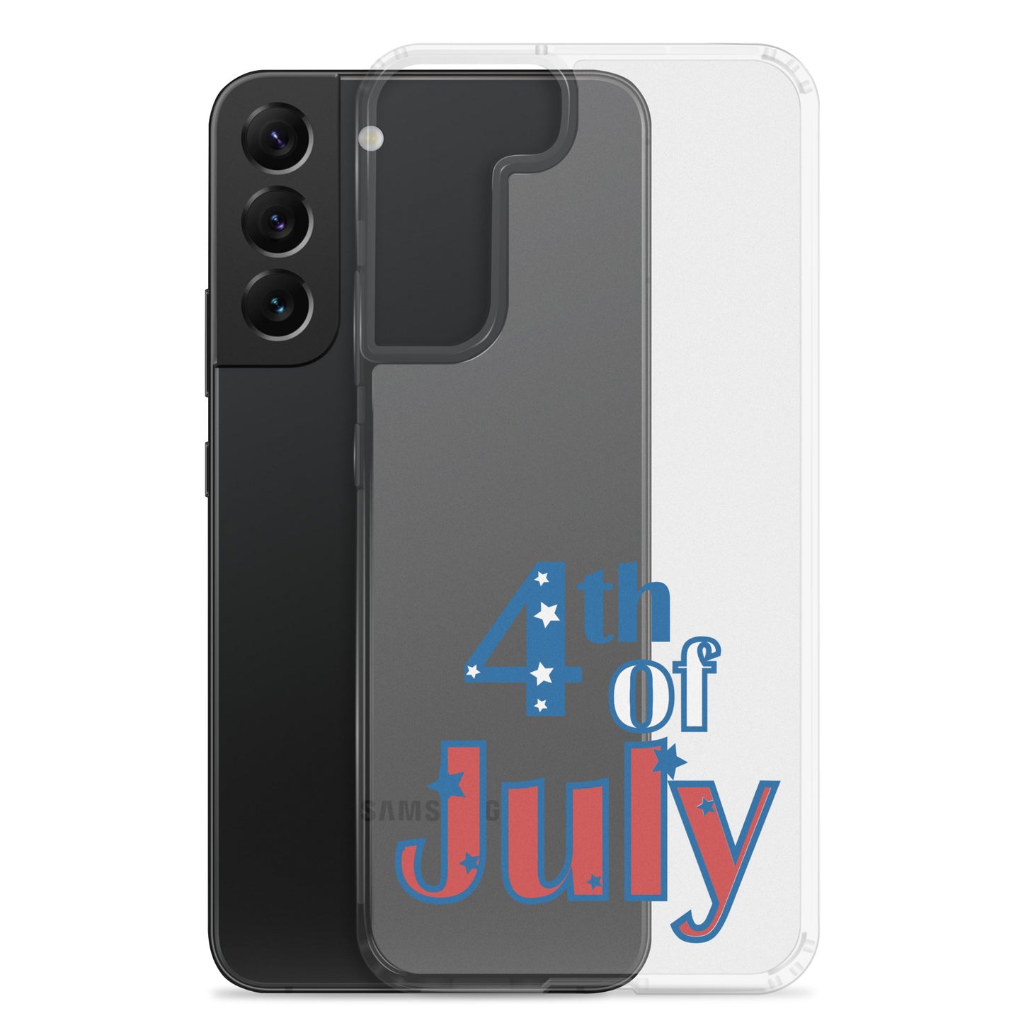 Patriotic Clear Samsung® Case
