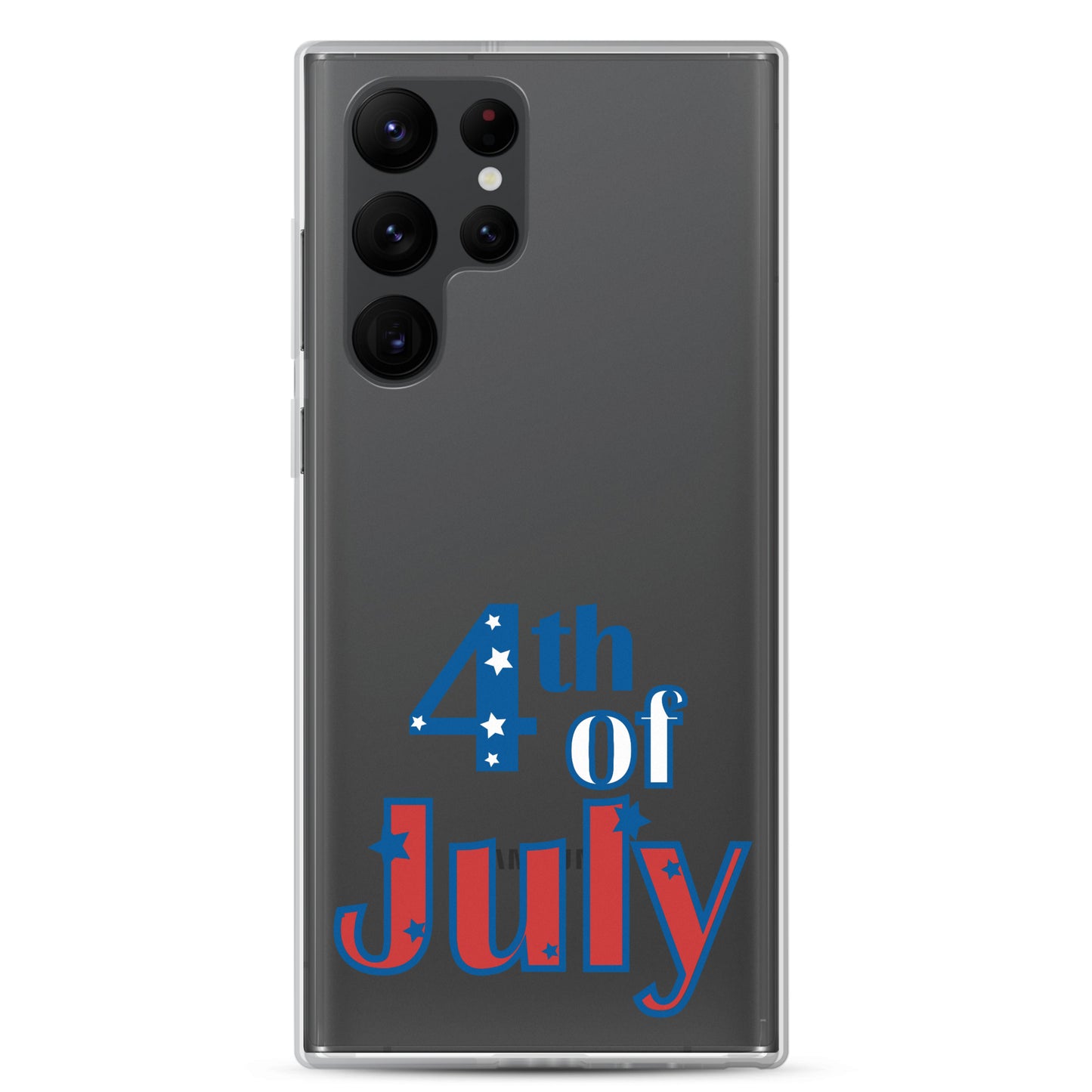 Patriotic Clear Samsung® Case