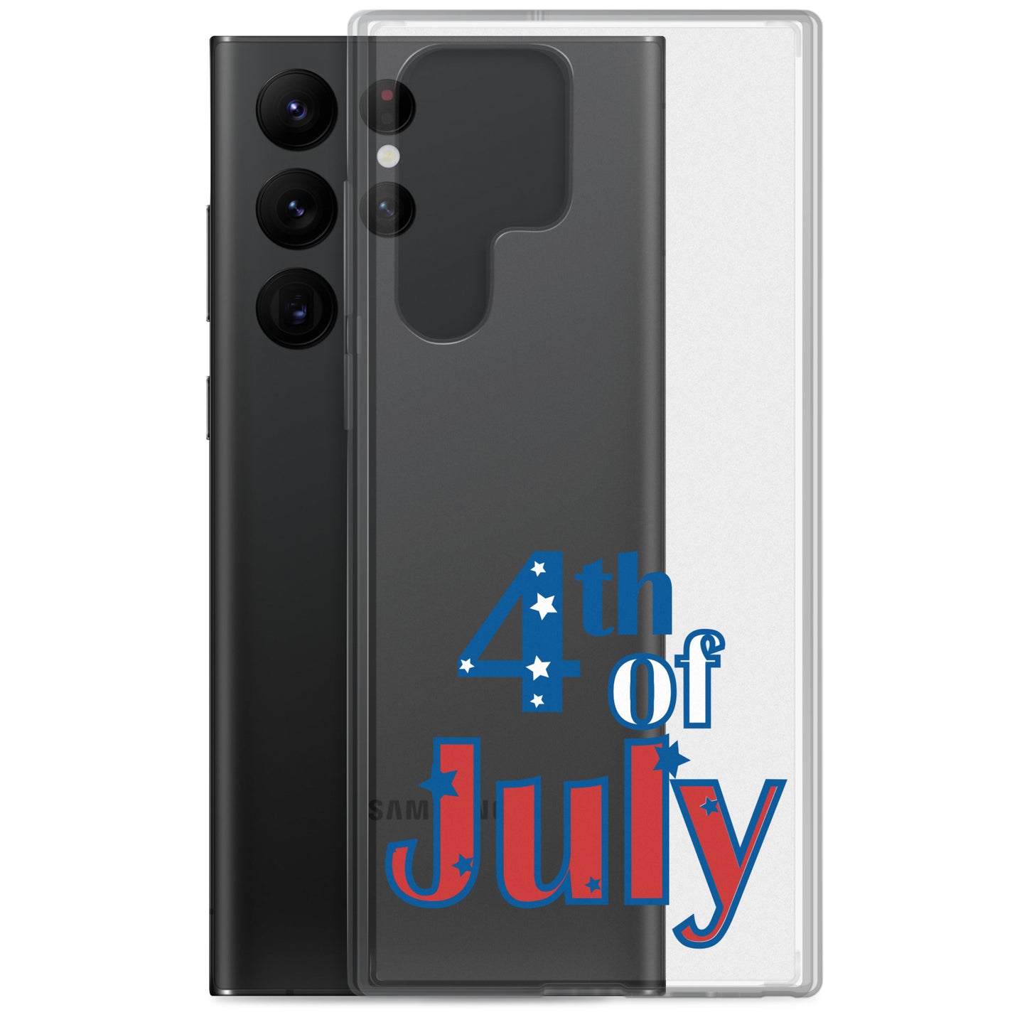 Patriotic Clear Samsung® Case