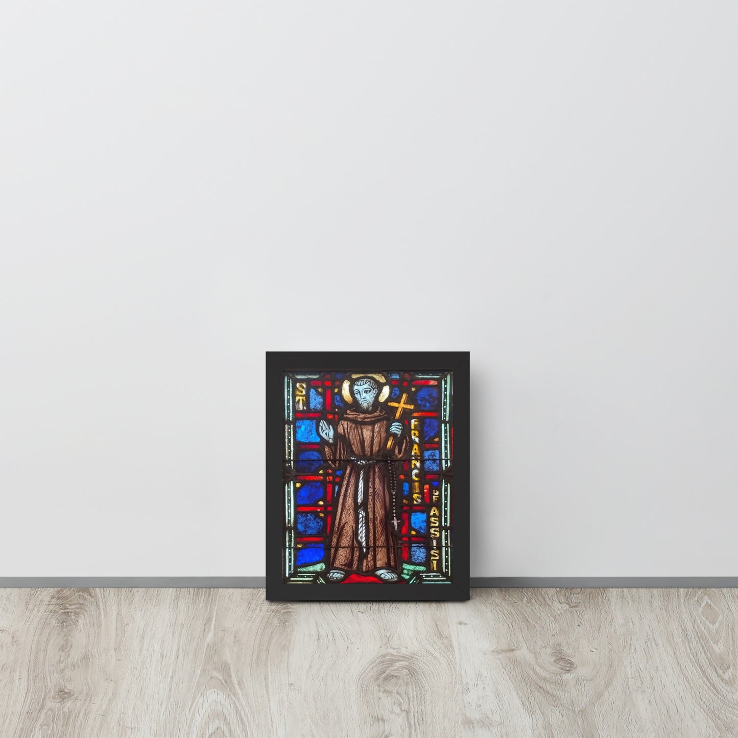 Framed St Francis of Assisi Poster