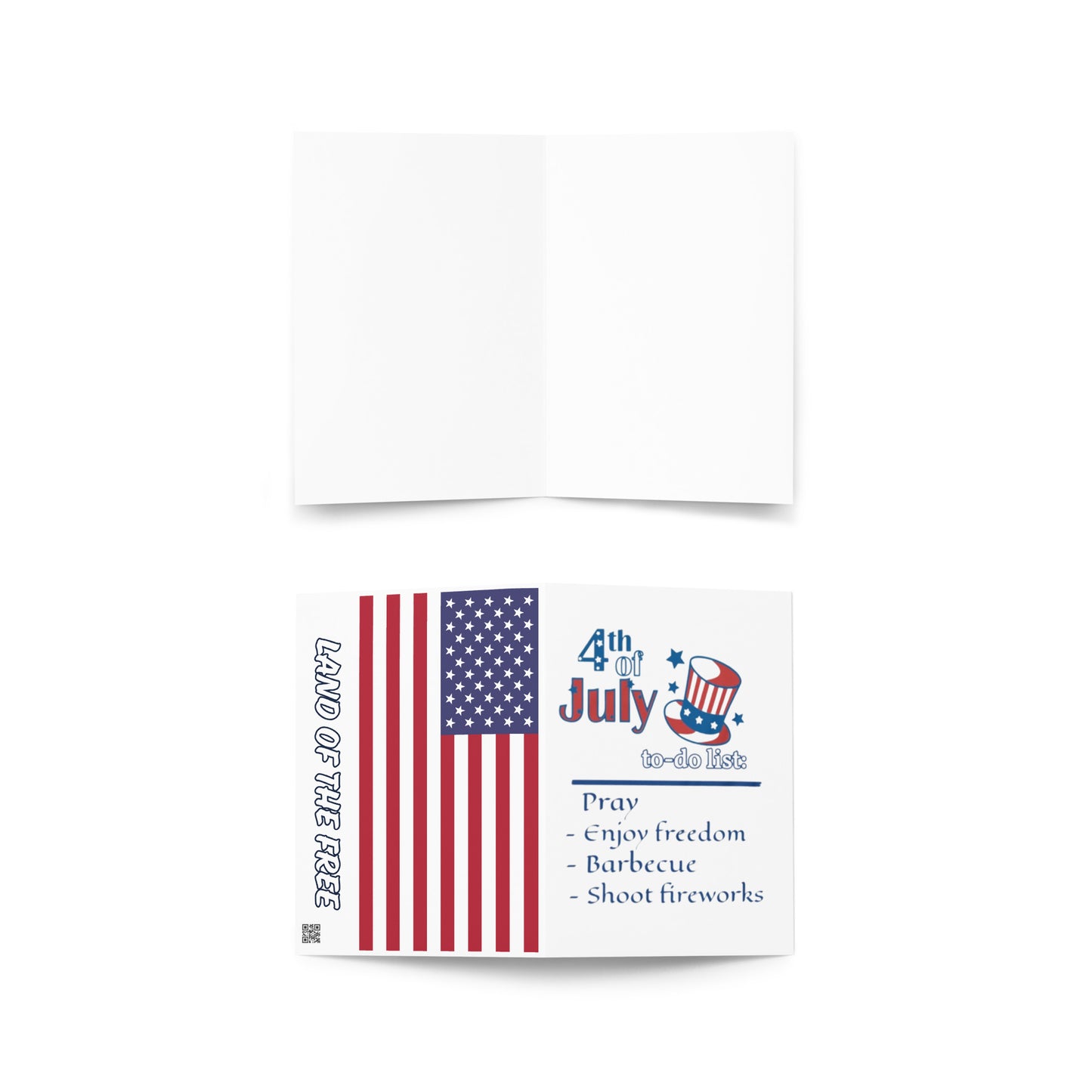 Patriotic Greeting Card