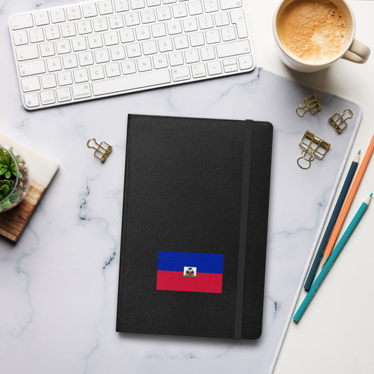 Haitian Flag Hardcover Journal